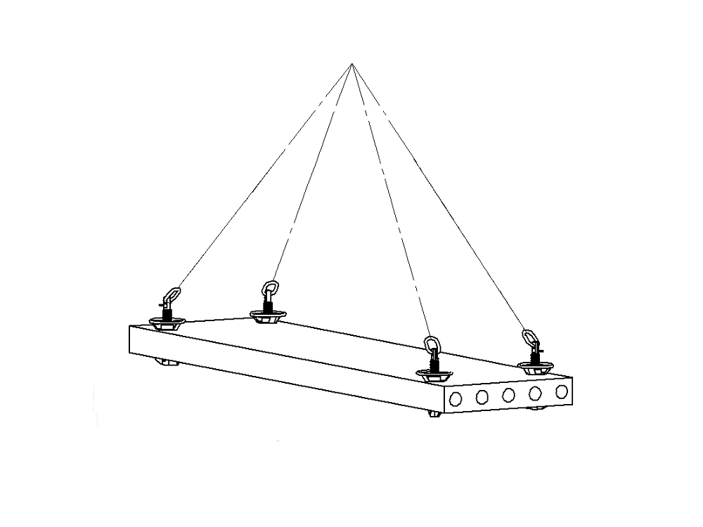 Захват для плит перекрытия ЗПП